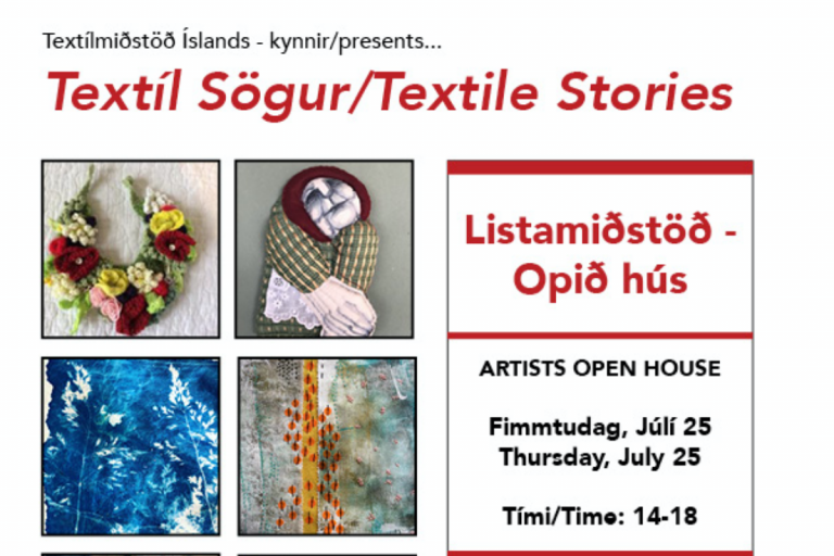 Residency Open House Icelandic Textile Center