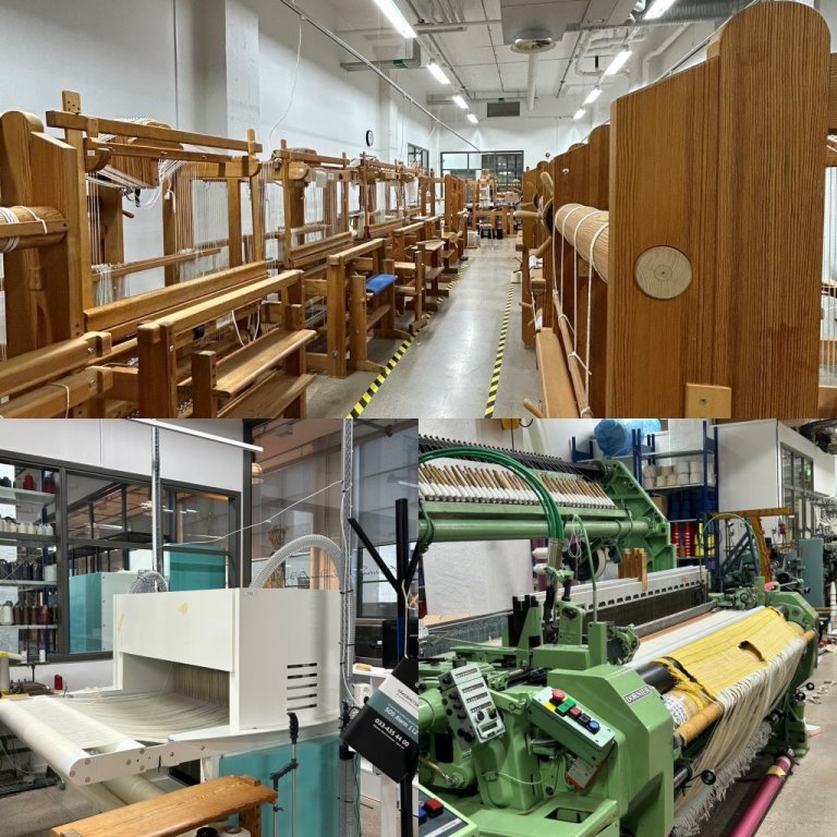 Threads Interreg project meeting in Borås, Sweden, February 25 - 27, 2025.  Visit Borås University, Swedish School of Textiles.