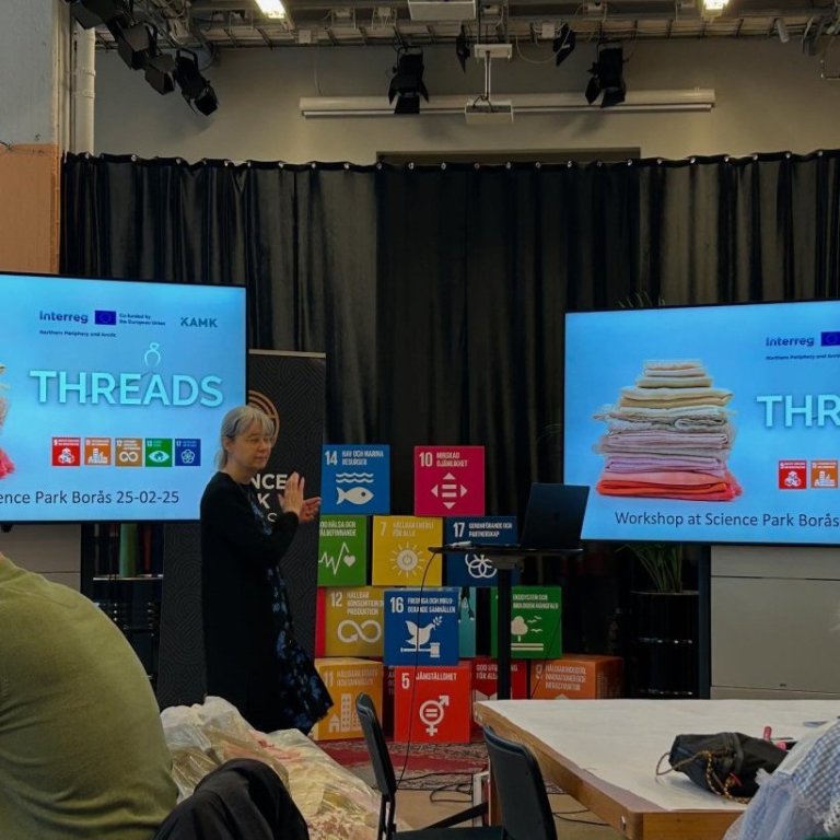 Threads Interreg project meeting in Borås, Sweden, February 25 - 27, 2025