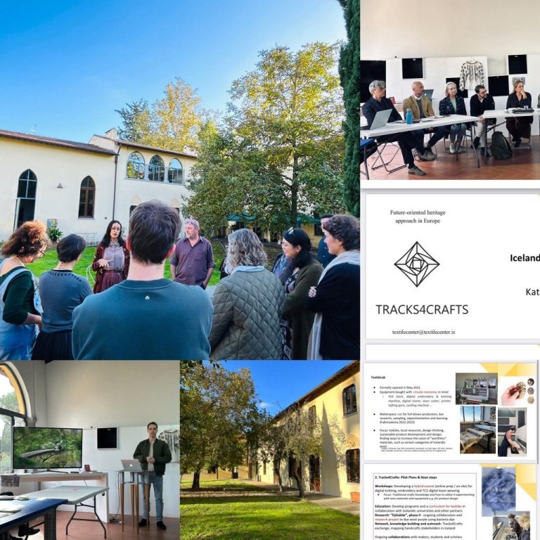 Tracks4Crafts - Workshop meeting in Florence, Italy, November 2023.