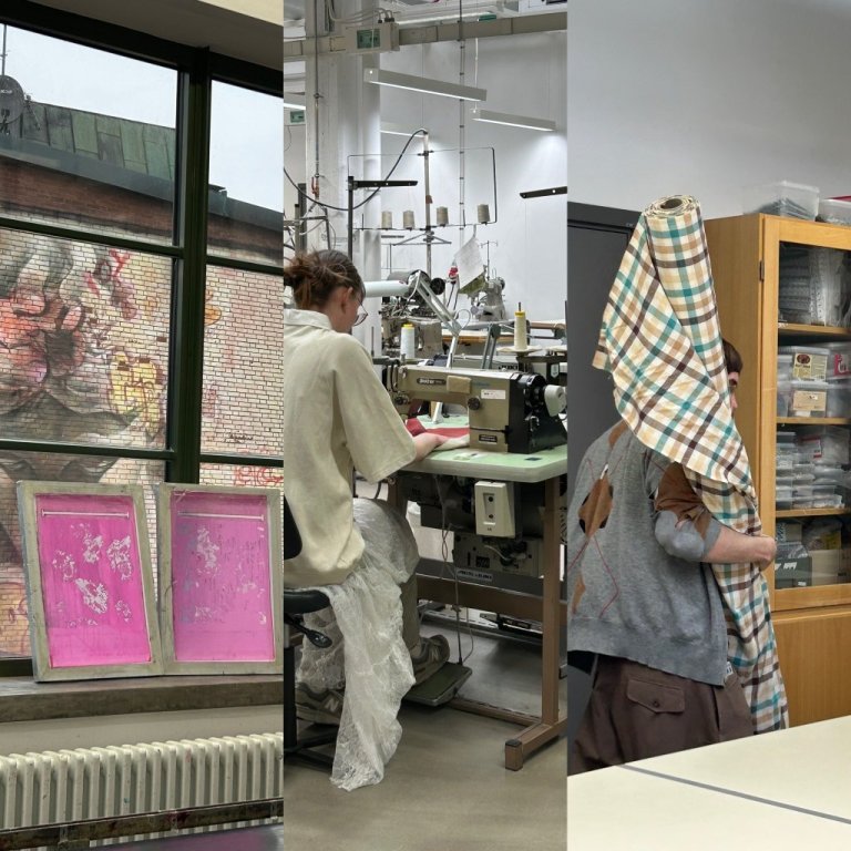 Threads Interreg project meeting in Borås, Sweden, February 25 - 27, 2025.  Visit Borås University, Swedish School of Textiles.