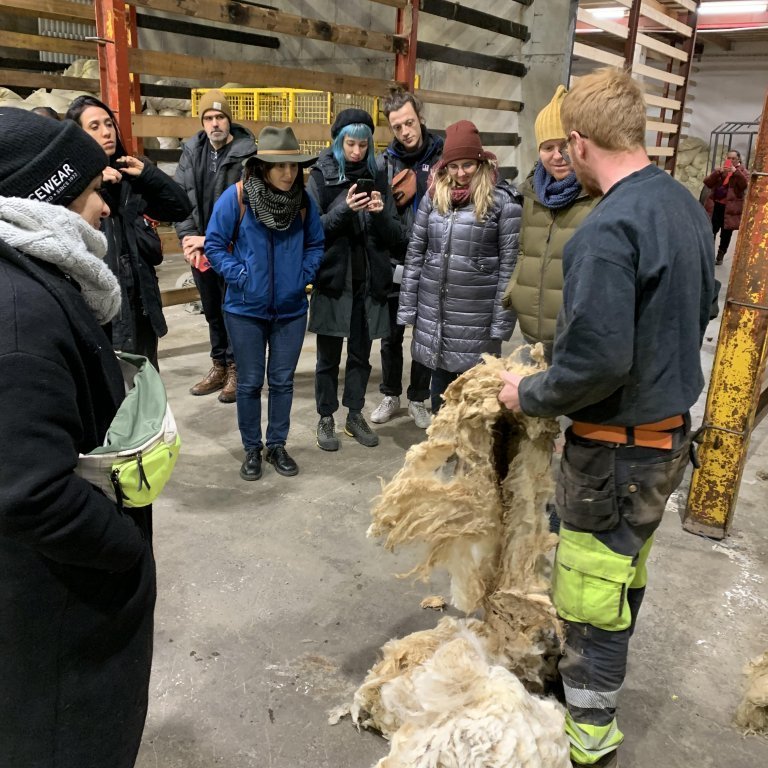 Visit Ístex Wool Washery in Blönduós