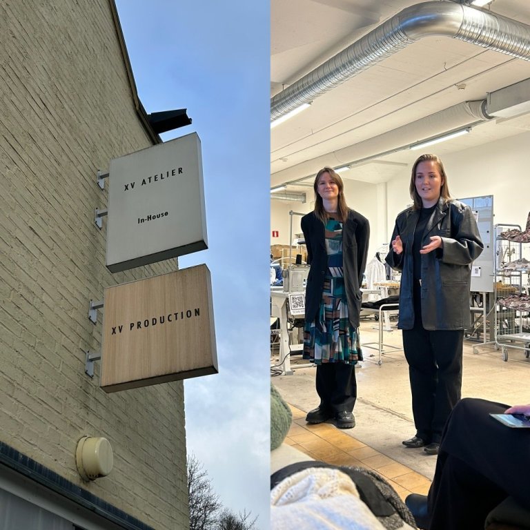 Threads Interreg project meeting in Borås, Sweden, February 25 - 27, 2025. Visit XV Production.