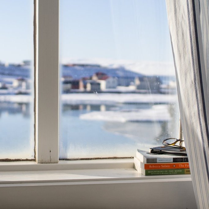 Riverside view from one of the residency bedrooms. Picture: Ginni Seehagel.