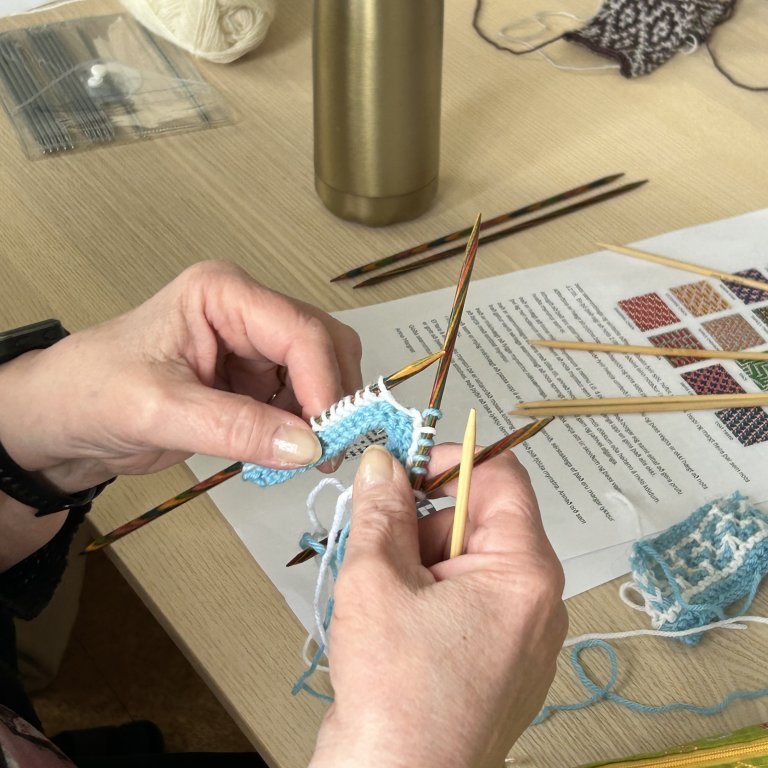 Námskeið ,,Mósaíkprjón