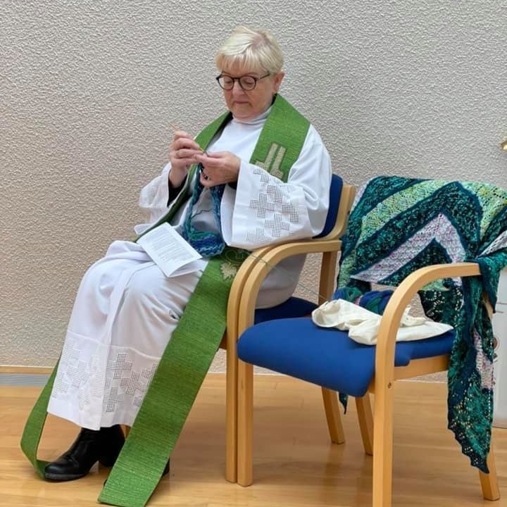 Prjónamessu - Prjónagleði 2021. Image: Textile Center