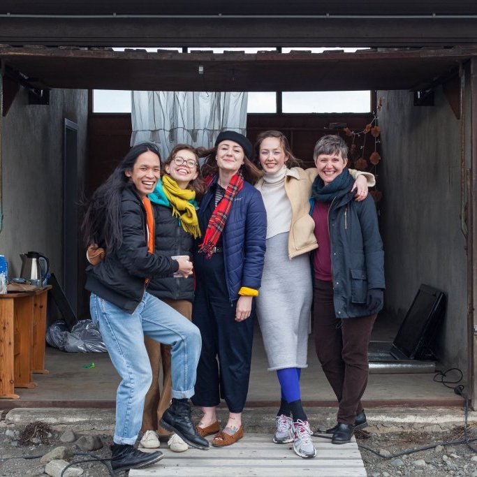 March 2018. Pham Minh Duc, Catie Palmer, Hollie Ward, Leila Plouffe, Cornelia Theimer Gardella. Picture: Kurt Gardella.