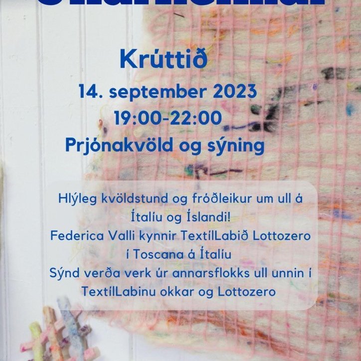 Exhibition in Krúttið, September 2023