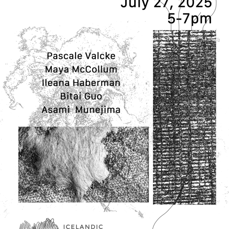 Residency exhibition, July 2025