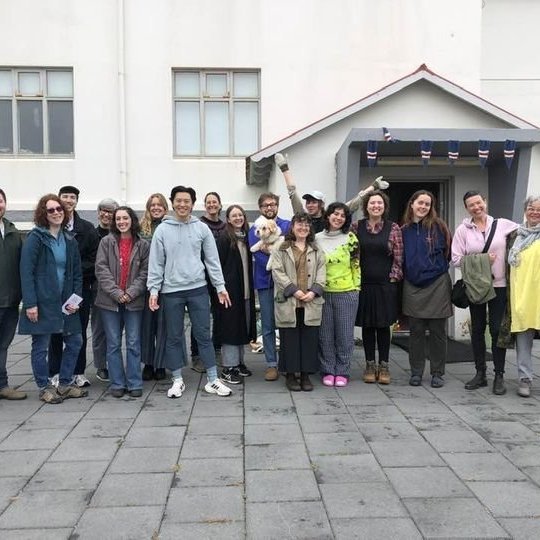 Iceland Field School (Concordia University Montreal) who stayed and studied at the Textile Center for the entire month of June 2022.