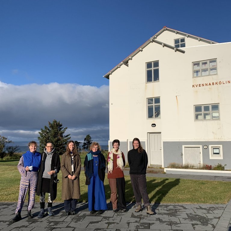 Fabricademy students and local instructor Louise Massacrier (second last to the right) in September 2022.