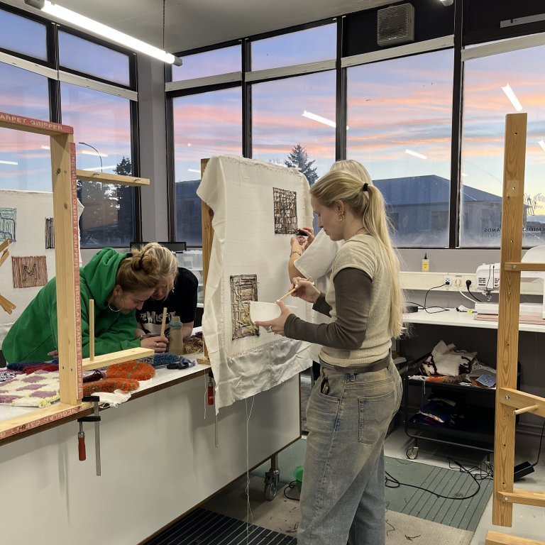 Fashion design students, Icelandic University of the Arts, November 2025