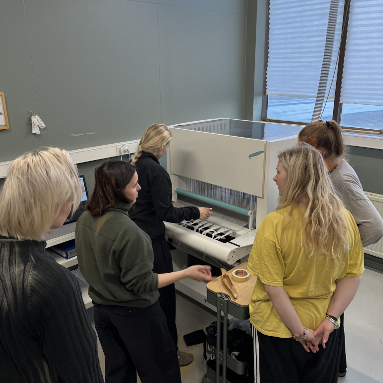 Fashion design students, Icelandic University of the Arts, November 2025