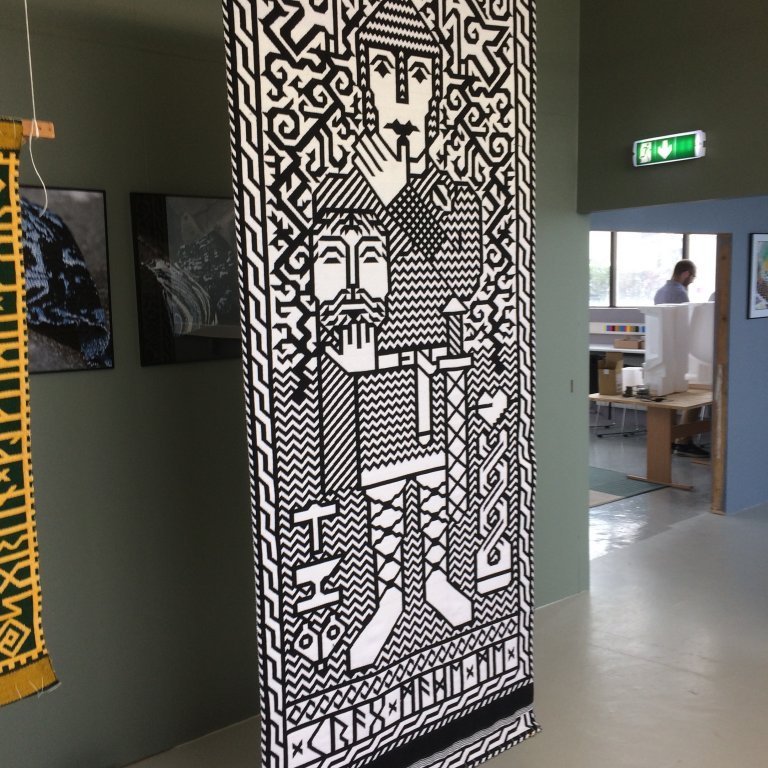 Søren Krag - exhibition at the TextileLab in May 2021.