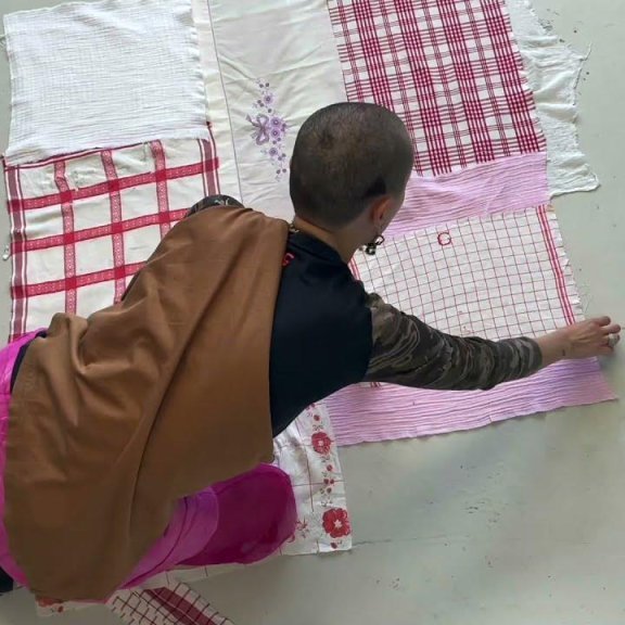 Project on textile waste. Image: Textile Center