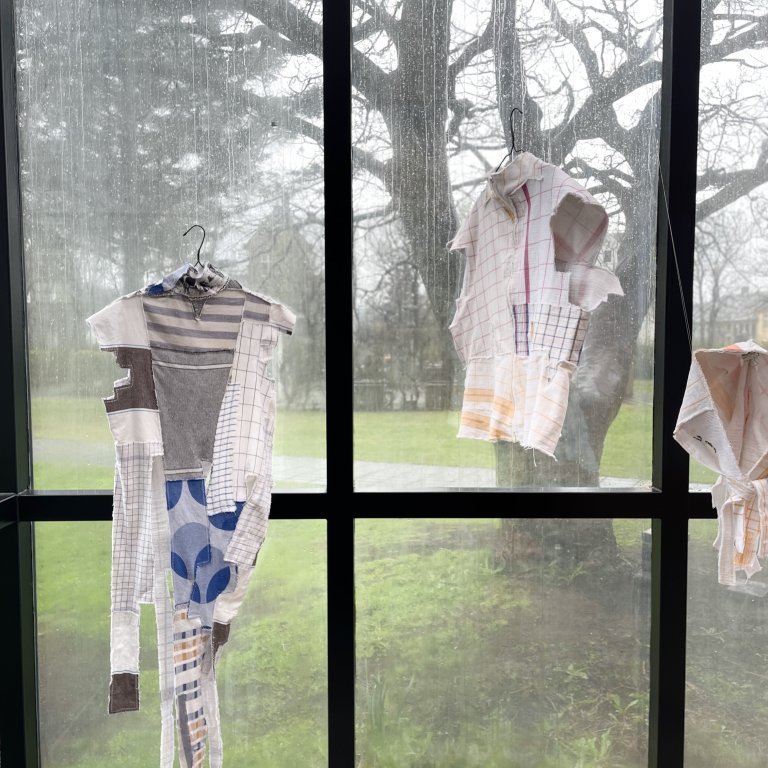 Project on textile waste. Image: Berglind Hlýnsdóttir.