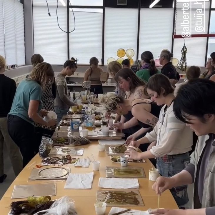 Seaweed-focused workshop with Alberte Bojesen and Tuija Hansen, July 23, 2025