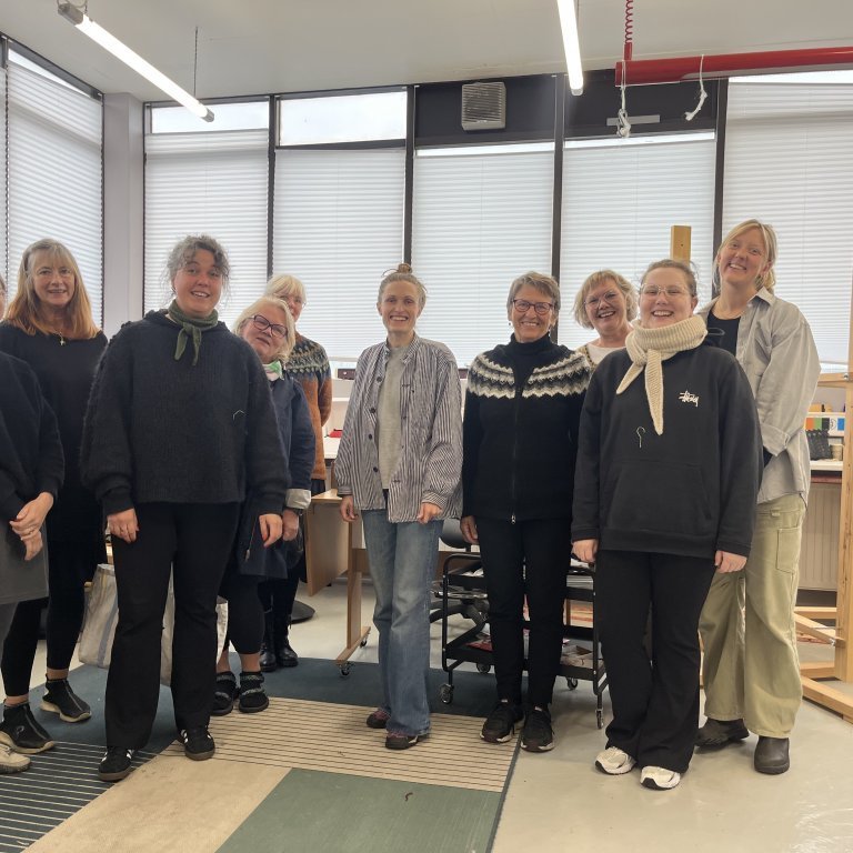 Participants TC2 workshop August 16 - 18, 2024. (Instructor Ragnheiður Þórsdóttir 3d from the right.)