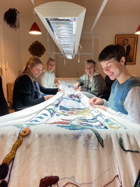 Study visit at the Textile Center