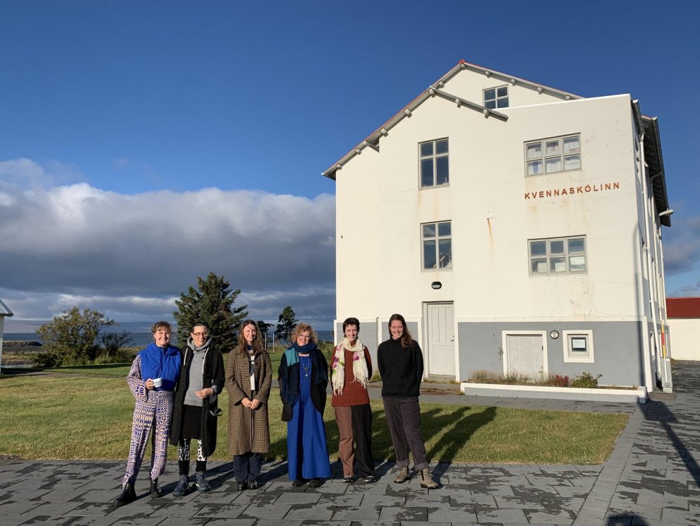 Alberte H. Bojesen, Ariane Lugeon, Margrét Katrín Guttormsdóttir, Emma Shannon, Louise Massacrier og…