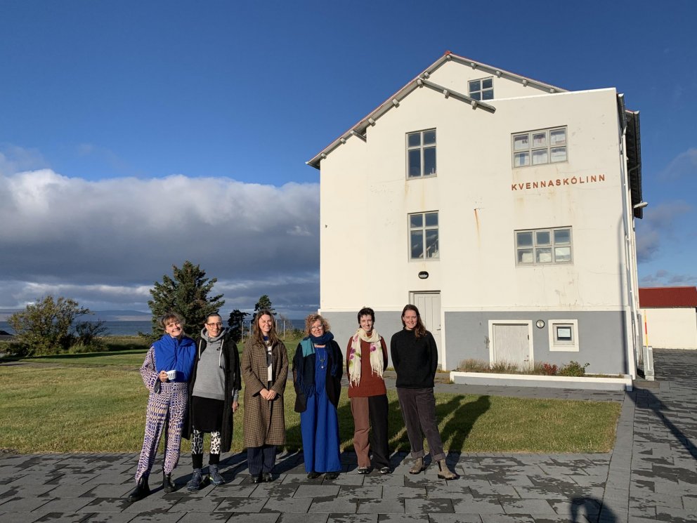 Alberte H. Bojesen, Ariane Lugeon, Margrét Katrín Guttormsdóttir, Emma Shannon, Louise Massacrier og…