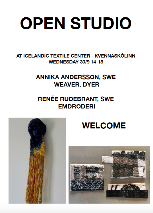 Sýning listamanna í Textíllistamiðstöðinni