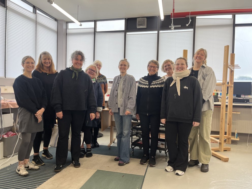 Þátttakendur á námskeiðinu.