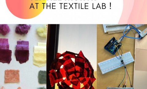 Apríl - vinnustofur í TextílLab