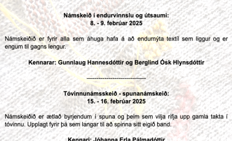 Endurvinnsla & Tóvinna