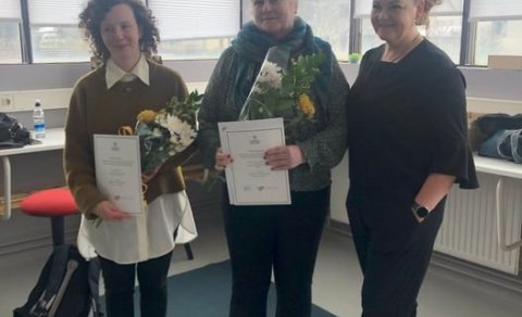 Hér eru þær Freyja Sjöfn og Ragnhildur Hemmert Sigurðardóttir ásamt Huldu Birnu Baldursdóttur (lengs…