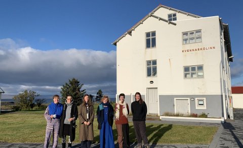 Alberte H. Bojesen, Ariane Lugeon, Margrét Katrín Guttormsdóttir, Emma Shannon, Louise Massacrier og…