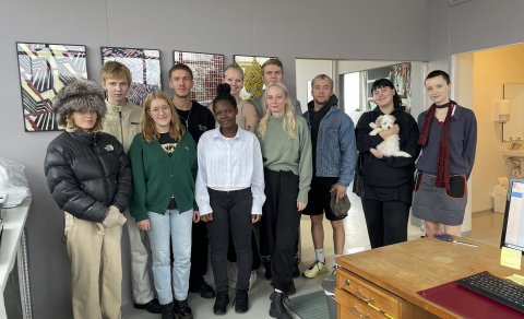 Students from the Iceland Academy of the Arts