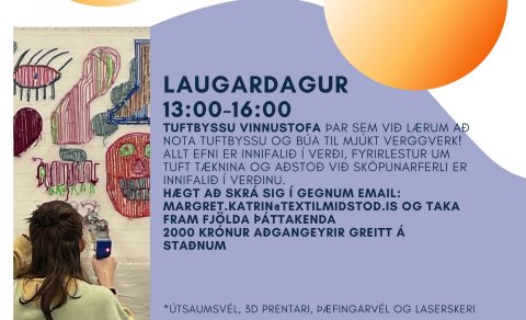 Viltu læra að nota tuftbyssu?