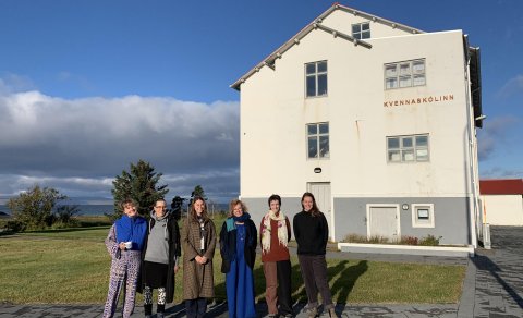 Alberte H. Bojesen, Ariane Lugeon, Margrét Katrín Guttormsdóttir, Emma Shannon, Louise Massacrier og…