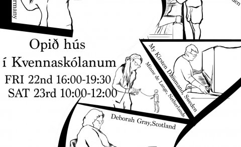 Sýning listamanna í Textíllistamiðstöðinni og opið hús