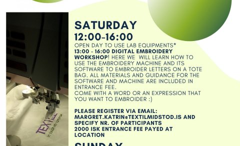 Open Weekend TextileLab