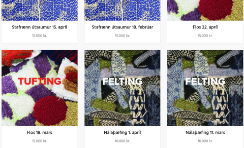 Workshops in the TextileLab