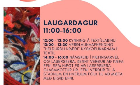 Opið hús í TextílLab